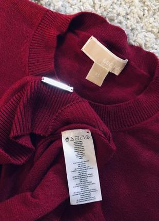 Кофточка, лонгслив, свитерок michael kors оригинал бренд размер s,m1 фото