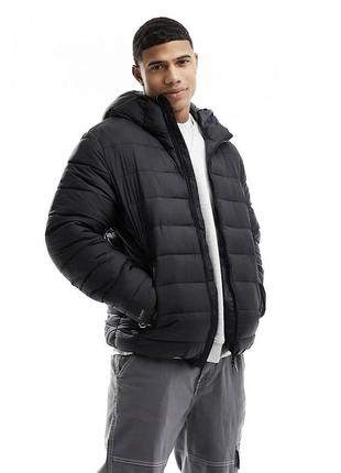 Куртка pull&bear (s,m,l,xl) lightweight puffer jacket оригінал дем