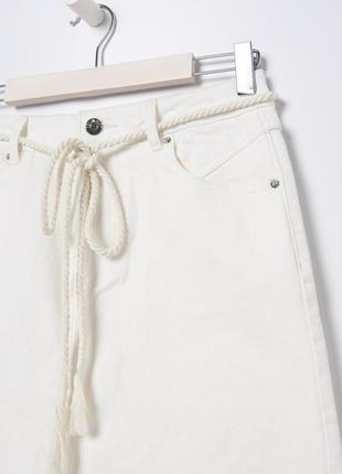 Женская юбка белая размер xs(34)-s sinsay