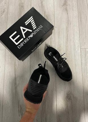 Чоловічі якісні кросівки стильні , популярна модель кросівок для чоловіків emporio armani2 фото