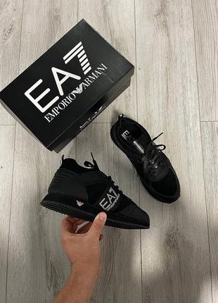 Чоловічі якісні кросівки стильні , популярна модель кросівок для чоловіків emporio armani5 фото