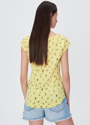 Женская футболка желтая размер xs-s-m sinsay2 фото