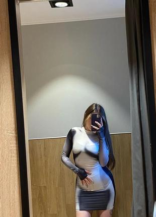 Сукня , плаття з імітацією тіла   🔥🔥🔥4 фото