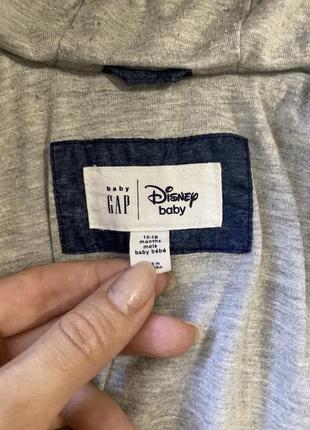 Демісезонна дитяча куртка gap disney 12-18 місяців2 фото
