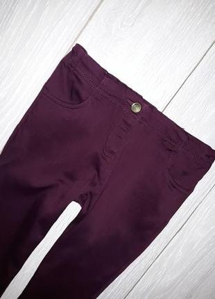 Стрейчеві, м'які штани джинси f&f 8-9 років2 фото