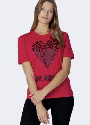 Футболка love moschino s-m 100% оригінал