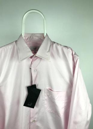 Рубашка классическая dunhill розовая с этикеткой ralph tommy gant boss1 фото