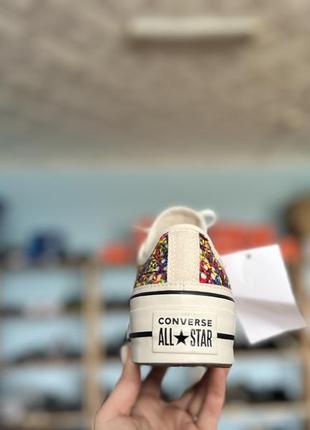 Жіночі кеди на платформі converse оригінал нові сток без коробки4 фото