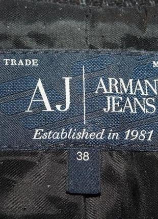 Вовняне пальто armani jeans9 фото