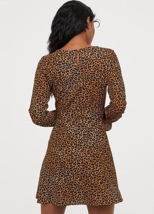 Сукня міні леопардова h&m2 фото