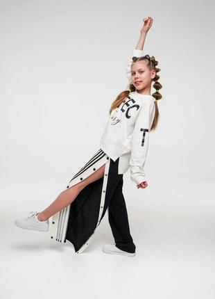 Подростковый модный спортивный костюм для девочки на рост от 140 до 170 см2 фото