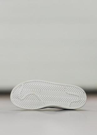 Жіночі кеди adidas superstar білі з серцем, малі розміри8 фото
