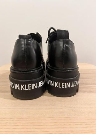 Броги на платформі calvin klein2 фото