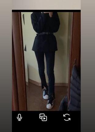 Джинси жіночі трендові скіні/кльош з розпоркою