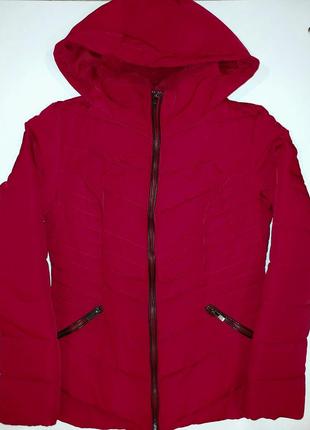 Курточка куртка красная женская пуховик reserved