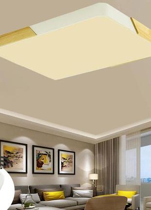 Светодиодный потолочный светильник casnik 72 вт для гостиной, энергосберегающий свет(белый)3 фото