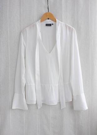 Біла блуза від broadway розмір м1 фото