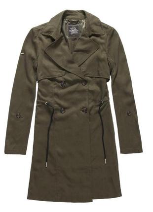 Тренч/плащ superdry р. s/36/8