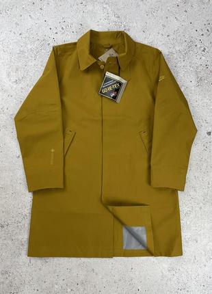 Nike storm-fit adv gore-tex yellow coat jacket чоловіча куртка тренч оригінал