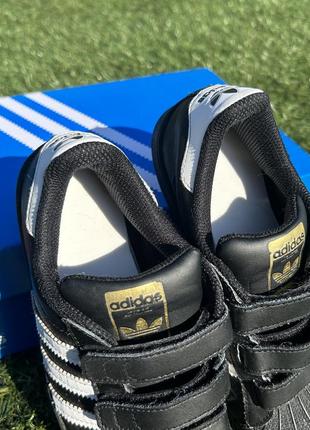 Дитячі шкіряні кросівки adidas superstar campus spezial gazelle samba9 фото