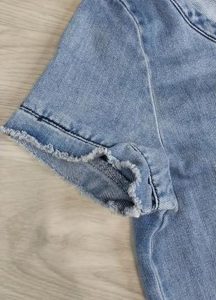 Джинсова сукня повсякденна жіноча сарафан джинсовий