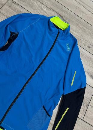 Жіноча бігова куртка gore running wear m-l windstopper5 фото