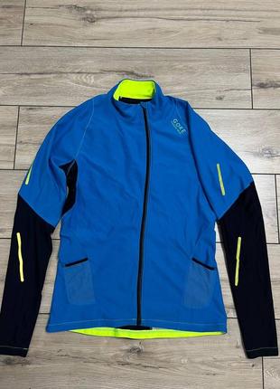 Жіноча бігова куртка gore running wear m-l windstopper