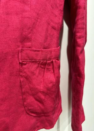 Легкий піджак на літо, колір фуксія3 фото