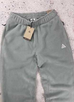 Nike acg polartec wolf tree pants чоловічі флісові штани оригінал2 фото