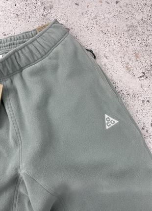 Nike acg polartec wolf tree pants чоловічі флісові штани оригінал8 фото