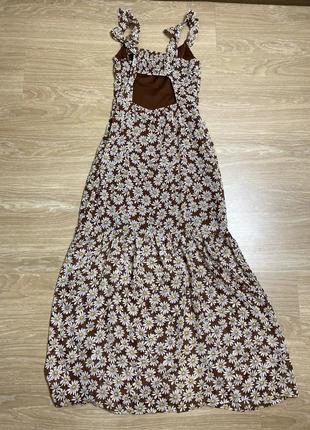 Сукня h&m.сукня з розрізом.сарафан.4 фото