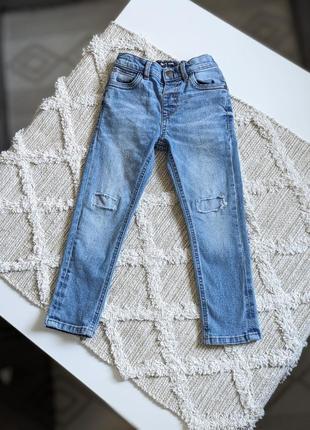 Джинси джинсові штани next на 3-4 роки 98-104 см