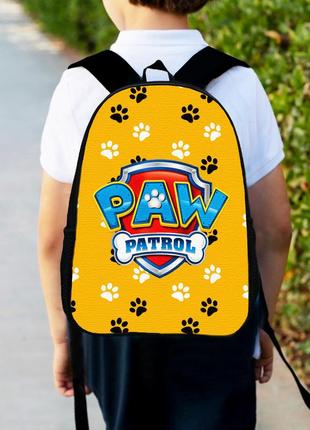 Рюкзак дитячий щенячий патруль "paw patrol" 34х27см, міський ранець для хлопчика з принтом