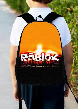 Рюкзак детский роблокс "roblox" 34х27см,городской ранец для мальчика с принтом