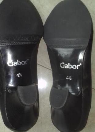 Gabor-шкіряні туфлі розмір 37,5 ( 4 1/2, 24,5см)6 фото
