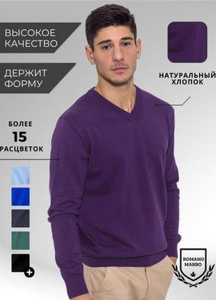 Gap чоловічий пуловер фіолетовий  мерінос1 фото