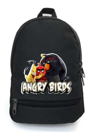 Рюкзак angry birds 006 підлітковий cappuccino toys (ang 006-black) чорний