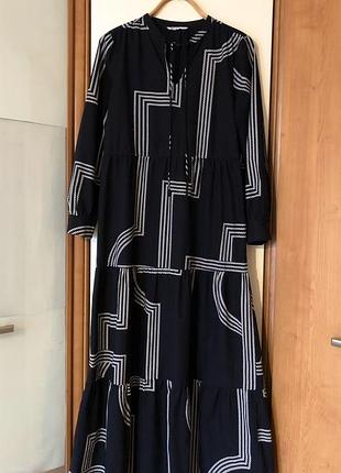 Красивейшее длинное ярусное платье only