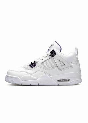 🔥жіночі кросівки air jordan 4 metallic purple