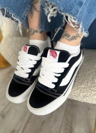 Кеди vans knu school black2 фото