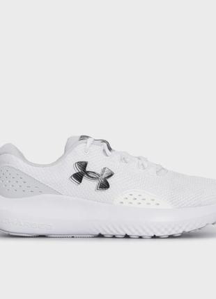 Under armour чоловічі білі кросівки ua charged surge 4