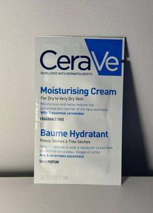 Cerave зволожуючий крем 7 мл