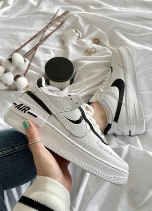 Кросівки nike force shadow white\black