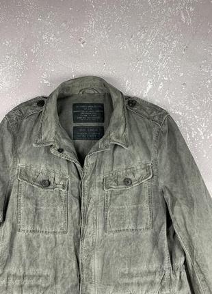 Allsaints мужской льняной пиджак куртка washed2 фото