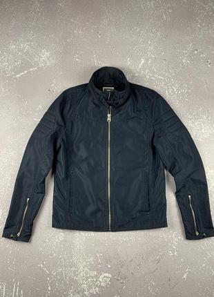 G star raw куртка косуха мото из нейлона ветровка мужская
