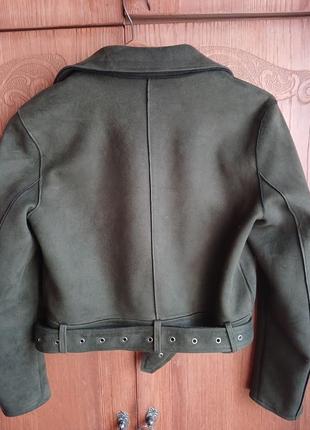 Стильна куртка -косуха zara2 фото