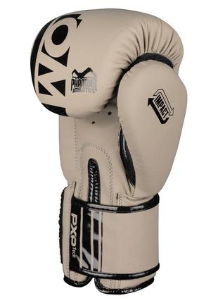 Боксерські рукавиці phantom apex sand 12 унцій (капа в подарунок)4 фото