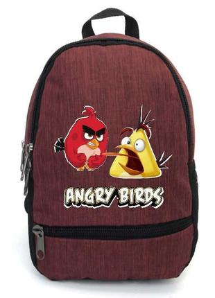 Рюкзак angry birds 005 подростковый cappuccino toys (ang 005-red) красный