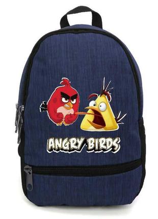 Рюкзак angry birds 005 подростковый cappuccino toys (ang 005-blue) синий