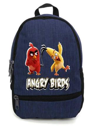 Рюкзак angry birds 004 подростковый cappuccino toys (ang 004-blue) синий